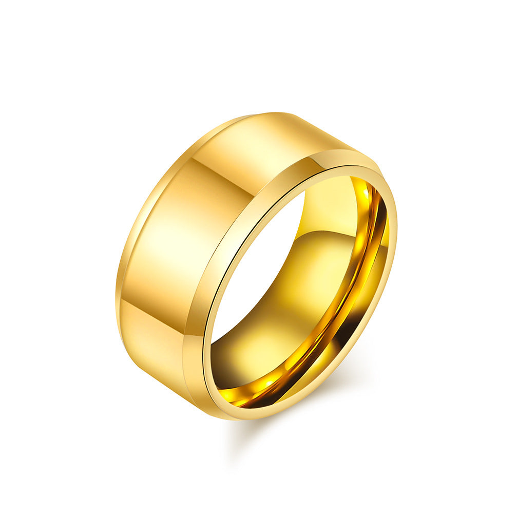 Hochglanz Wolframcarbid-Ring – Zeitloses Unisex-Design in Luxus-Optik