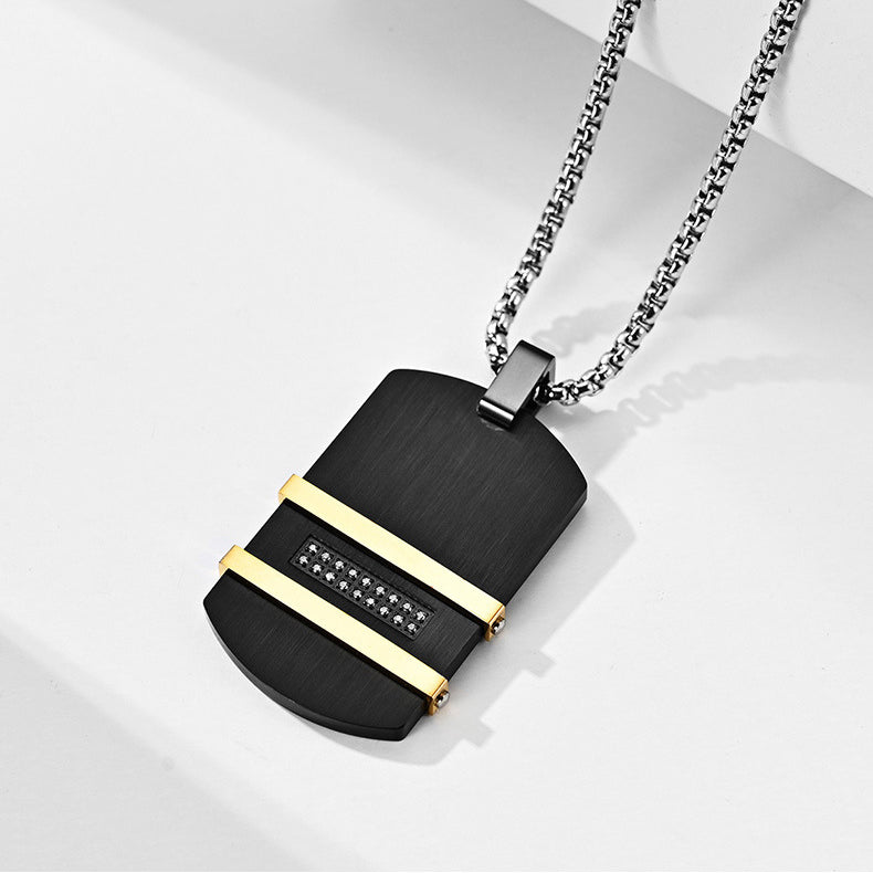 Modular men's chain | 316L stainless steel - Available in gold-plated, polished, or black PVD-coated