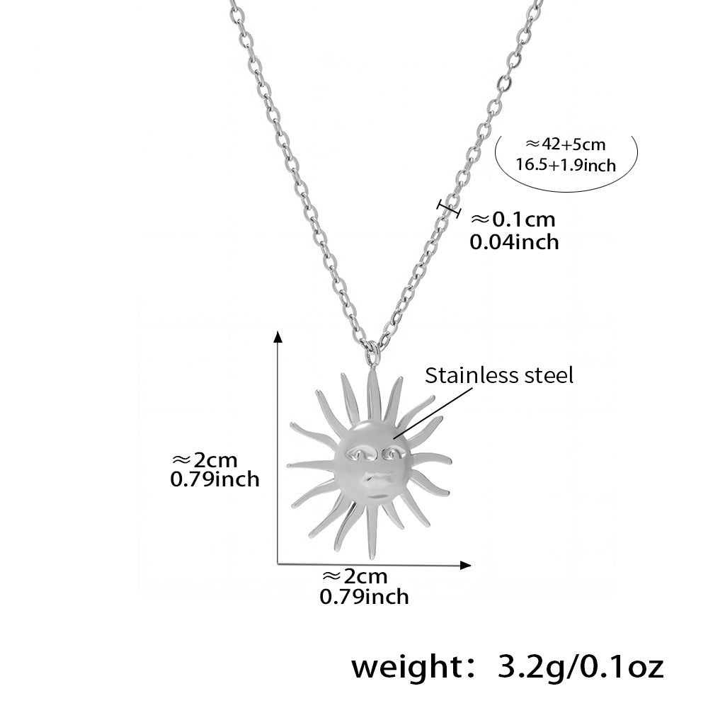 Noble sun goddess necklace – timeless jewelry with spiritual flair