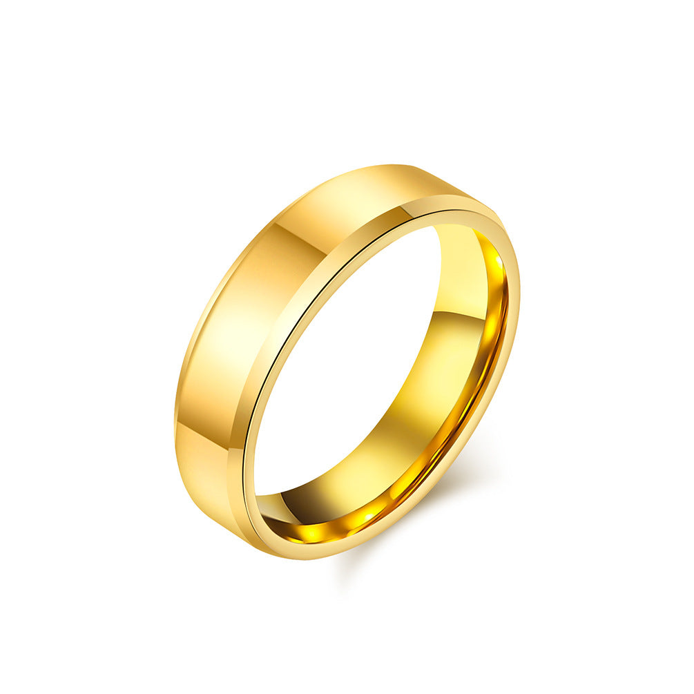 Hochglanz Wolframcarbid-Ring – Zeitloses Unisex-Design in Luxus-Optik
