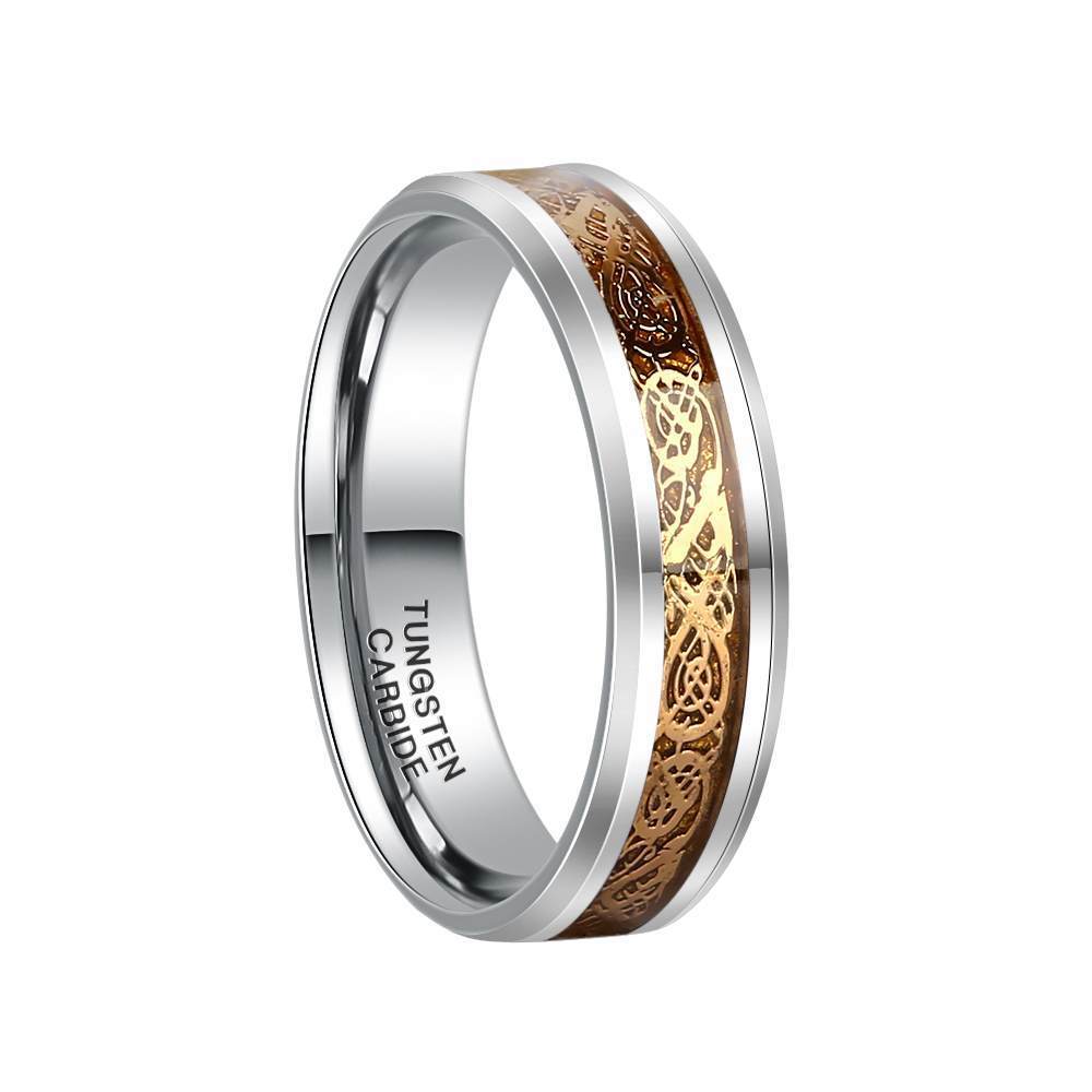 Drachenring aus Wolfram – Mystik trifft moderne Eleganz