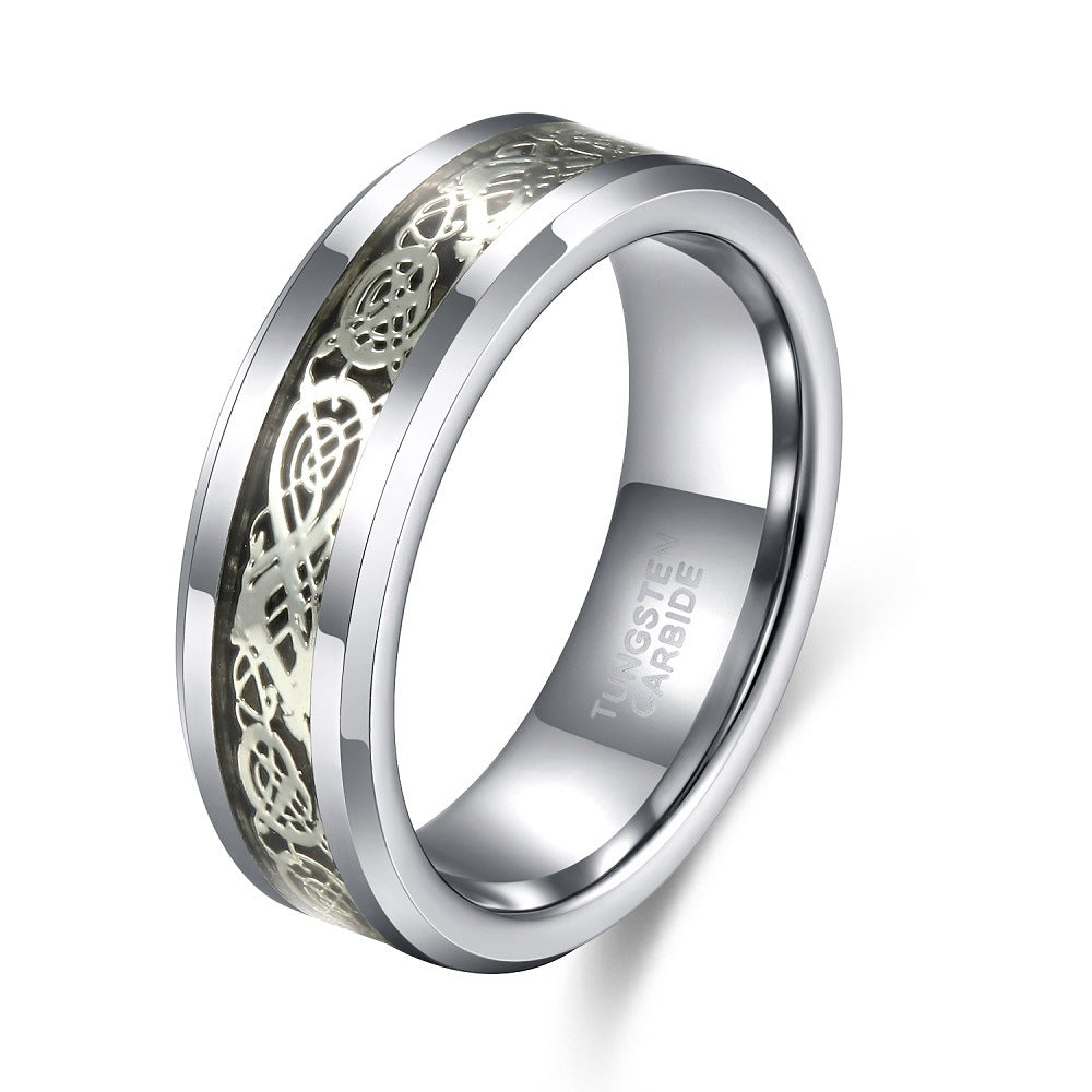 Drachenring aus Wolfram – Mystik trifft moderne Eleganz