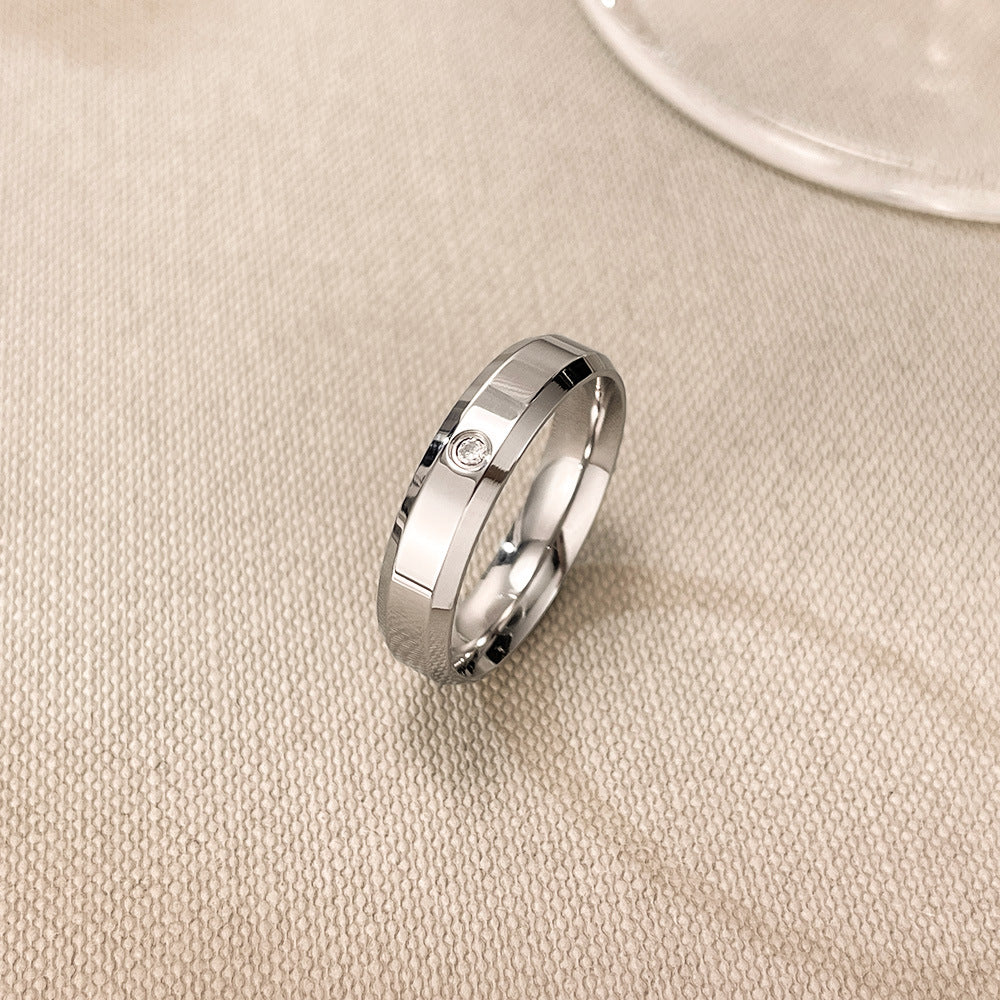 Stainless steel couple rings – hypoallergenic & rust-proof for couples