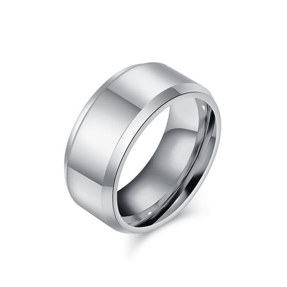 Hochglanz Wolframcarbid-Ring – Zeitloses Unisex-Design in Luxus-Optik