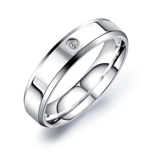 Stainless steel couple rings – hypoallergenic &amp; rust-proof for couples