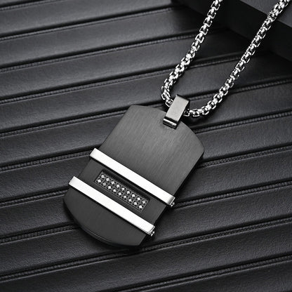 Modular men's chain | 316L stainless steel - Available in gold-plated, polished, or black PVD-coated