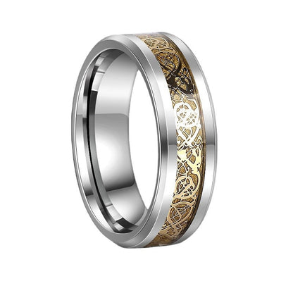 Drachenring aus Wolfram – Mystik trifft moderne Eleganz