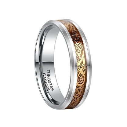 Drachenring aus Wolfram – Mystik trifft moderne Eleganz