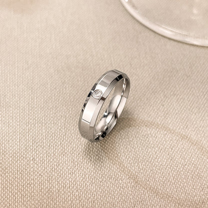 Stainless steel couple rings – hypoallergenic &amp; rust-proof for couples